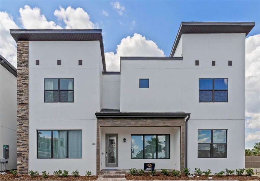 Beautiful 4 bed, 3.5 bath home with dual primary suites (upstairs & downstairs) and a versatile layout perfect for families or guests. The open-concept main floor features a seamless kitchen, dining, and living space, highlighted by a custom TV wall with electric fireplace. Upstairs offers a spacious loft and additional bedrooms, plus a dual-sink bathroom for added convenience. Enjoy outdoor living with a covered patio and fully fenced backyard.