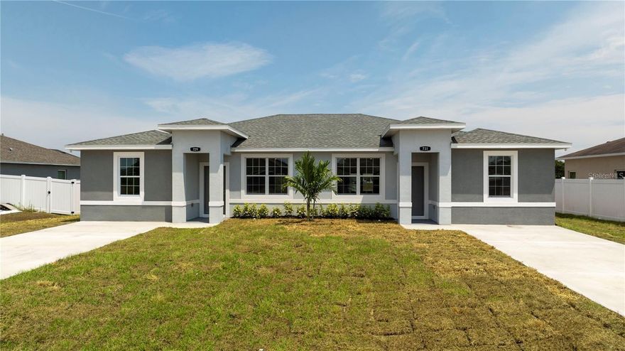 BRAND NEW DUPLEX with three bedrooms and two baths on each side IN POINCIANA, FL – MODERN, SPACIOUS & PET-FRIENDLY!
Be one of the first to call this stunning, newly built duplex your home! Located in the heart of Poinciana (34759), this duplex offers three spacious bedrooms and two full bathrooms, providing comfort, style, and functionality for you and your family. Enjoy expansive yard space perfect for outdoor activities, family gatherings, and pets — because yes, we are pet friendly! Step inside and experience luxury living at an unbeatable value. This home features: Stainless steel appliances, Beautiful QUARTZ countertops, Modern LED lighting, Energy-efficient windows & doors (great for lowering utility bills!) High-end, contemporary finishes that stand out from typical rental homes. With its sleek design, open layout, and top-quality craftsmanship, this home delivers a fresh, upscale environment you won’t find anywhere else in the area.