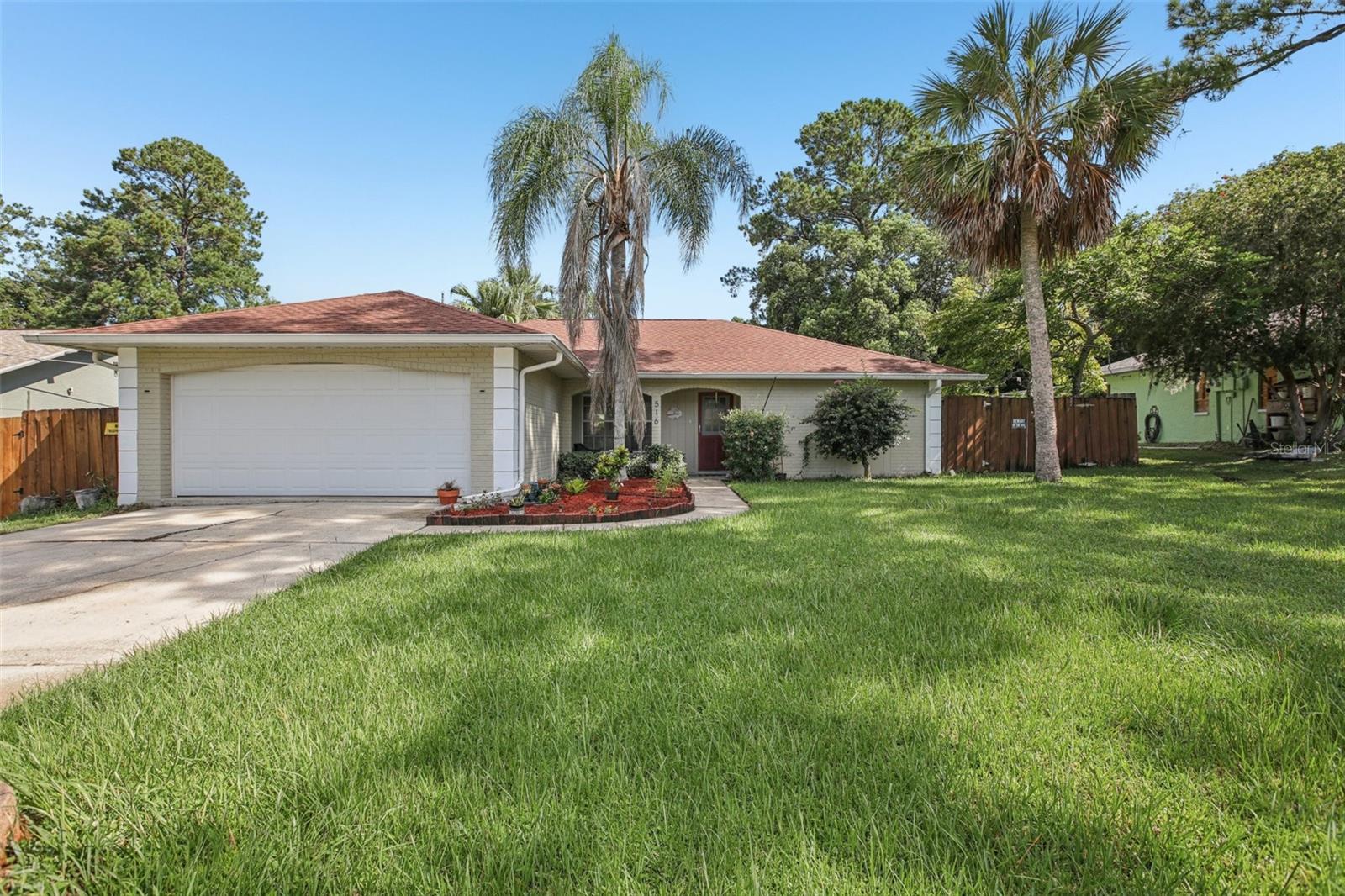 Welcome to your new favorite way to wake up—where every morning feels like a mini getaway. This sunny 3-bedroom, 2-bath, Saltwater POOL home is tucked into a peaceful neighborhood but still just minutes from everything you love about town.
You’ll appreciate the thoughtful layout—privacy for the primary suite, while the living, dining, and kitchen flow together beautifully. Picture yourself sipping coffee in that cozy nook by the kitchen—perfect for slow weekend mornings. And yes, those gleaming stainless appliances, the tile backsplash, and Corian counters look great and make daily life a breeze.
The wood-look LVP floors add warmth underfoot, with easy-care tile where it counts (bathrooms and kitchen), so you can skip pricey flooring overhauls.
Your backyard feels like a private resort. Take a dip in the pool, lounge on the sun-drenched deck, or hang out at your very own Tiki Bar—just waiting for sunset conversations under the Florida sky.
Sound good? Reach out to your friendly neighborhood agent today and start living that everyday-vacation dream!