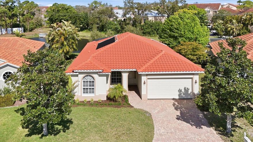 Welcome to 8876 Huntington Pointe Drive, a beautiful pool home located in the highly desirable Palmer Ranch area of Sarasota. This 3-bedroom, 2.5-bathroom residence offers 1,938 square feet of living space with soaring vaulted ceilings and an open, airy floor plan that fills the home with natural light and creates a spacious, inviting atmosphere. The home is move- in ready and the interior was freshly painted last month. 

The heart of the home flows effortlessly from the living and dining areas to the outdoor space, where you’ll find your own private screened-in pool overlooking a tranquil lake/pond—the perfect place to relax, entertain guests, or enjoy peaceful Florida sunsets.

Located inside the gated community of Huntington Pointe, residents enjoy a quiet, well-maintained neighborhood known for its privacy and charm. This prime location puts you just minutes from Sarasota’s world-famous Gulf Coast beaches, St. Armands Circle, Siesta Key, top-rated restaurants, golf courses, and endless shopping and entertainment options.

Whether you’re looking for a primary residence, vacation home, or seasonal retreat, this home offers the perfect combination of space, location, and Florida lifestyle.