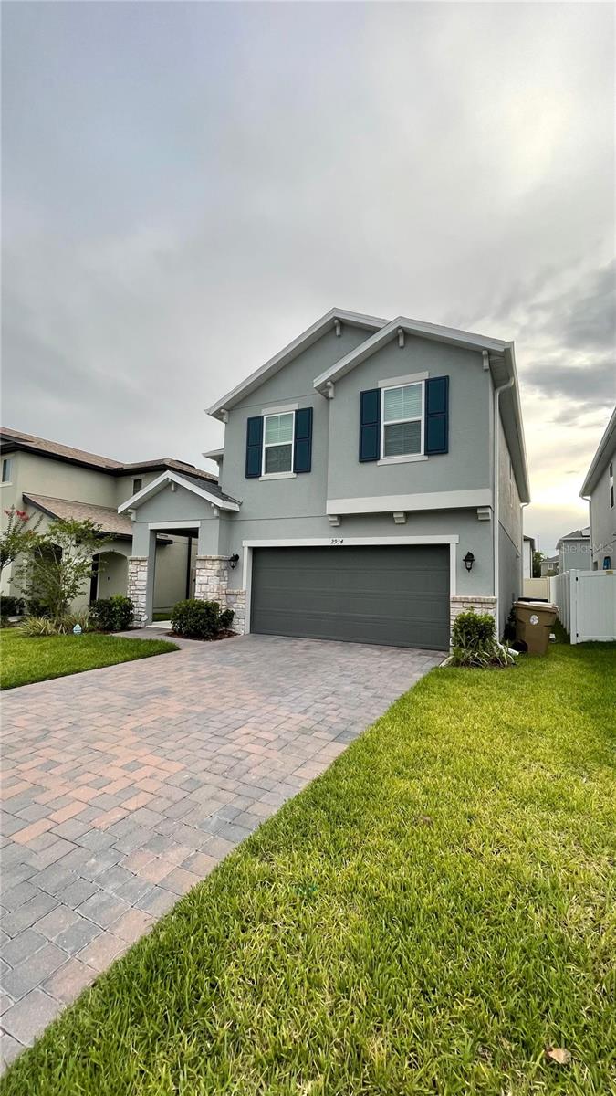 Welcome to Marbella!!! Beautifully upgraded and ready for its new tenant!!! The entire downstairs is no carpet with laminate flooring and tile. All stainless steel appliances, stunning quartz countertops, and upgraded gourmet kitchen. There is a sidewalk, playground, and community pool. This home is perfect for your family. Quick access to major highways, plenty of shopping, and downtown Lake Nona. This home will not disappoint you!!!