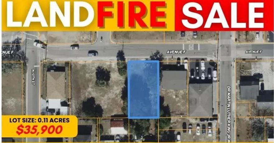 Buildable vacant lot located in the Lockhart Subdivision of Haines City and zoned R-2. The lot is Cleared with Electricity available at the street in Front of the property. City water and Sewer are available in the area. No HOA, No CDD, and Not located in a flood zone.

Zoning allows Single family detached homes and Secondary residential units. Duplex construction may be permitted with a minimum lot size of 10,000 square feet, offering buyers added development potential and long term investment opportunity.

Conveniently located near US-17-92, US-27, and a short drive to Interstate 4, providing easy access to Orlando, Lakeland, and Tampa. Close to shopping, dining, schools, and everyday amenities while maintaining a residential neighborhood setting.

Qualified buyers may purchase with as little as 20% down payment.