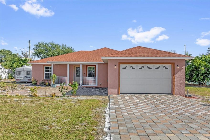 NO HOA - NEARLY HALF AN ACRE - FULLY FENCED - MATURE FRUIT TREES - BUILT 2017 - HARDWOOD FLOORS - BONUS ROOM - SECOND KITCHEN - REAR GAZEEBO - SHED/WORKSHOP - Discover a property with possibilities around every corner—no HOA, nearly half an acre, and a fully fenced sanctuary lined with mature fruit trees and lush landscaping. Built in 2017, this home welcomes you with an open, airy layout, vaulted ceilings, and hardwood floors that flow throughout. The split floor plan offers privacy, while a bonus room and second kitchen unlock incredible potential for multigenerational living, extended stays, or creative use.

Step into the primary suite, complete with a standing shower and a separate bidet for added comfort. Enjoy morning coffee on the front porch, unwind under the rear gazebo, and take advantage of a dedicated shed/workshop perfect for projects, hobbies, or storage. The property is also ready for chickens or small outdoor ventures, making it ideal for those seeking space, flexibility, and a lifestyle that’s hard to find.

A rare blend of modern living and homestead charm—come explore what makes this one truly unique. Schedule your private showing today to experience it for yourself.