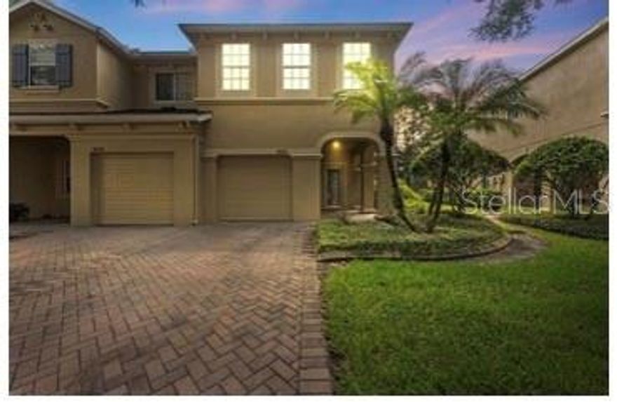 The River Walk subdivision in Riverview, FLorida, is a gated townhome community featuring maintenance-free properties which were built by M/I Homes.  This particular end unit features 3 bedrooms 2 full bathrooms and a half bath downstairs. No backyard neighbors.