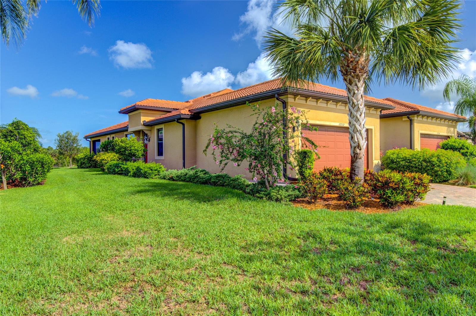 Furnished Rental: Available July - Dec 31st!!! Perfect for those remodeling, relocating or looking for a change! Immaculate Designer 2/2+den Villa backs up to a quiet Preserve - very private. Popular, gated Palmer Ranch location with loads of amenities. Great pool area, tennis, pickle ball, bocce ball, heated lap pool, fire pit, outdoor poolside grills, fitness center, lending library and meeting room, community room, catering kitchen, fishing pier, sport court, dog park for small and large dogs- you never have to leave the Preserve!. French doors into Den or office. Split floorplan, 21" ceramic tile, plantation shutters throughout the sunny villa, recessed lighting in high ceilings, crown molding. Granite throughout. Kitchen has a gas range!! Master bedroom has tray ceiling with crown molding, designer closet system. Large laundry room with tub. Two car garage has epoxy flooring. Paver brick enclosed screened lanai with privacy shades. Comfy swivel rocker patio seating. Super location close to Siesta Key, shopping and great restaurants! AVAILABLE JULY - DEC, 2025. THREE MONTH MINIMUM RENTAL. Small dog allowed with owner prior approval.
