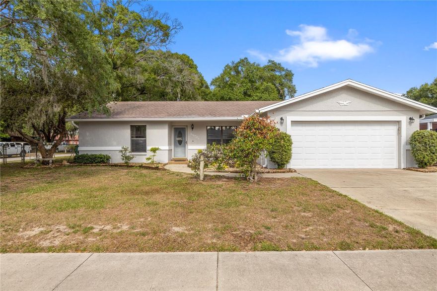 Pool. Screened Lanai. Fireplace. 2 Garages. Yep, that's right — one attached and one detached with space for a workshop. Corner Lot. No HOA. No Flood Zone. This is the Dover "find" that buyers keep losing on elsewhere.
Set on an oversized 13,528 sq ft corner lot with no deed restrictions and no HOA, 1855 Kim Acres Lane delivers a lifestyle package that's genuinely hard to replicate at this price. Inground pool with a new liner, all plus an adjacent huge screened lanai — ready for summer and built for year-round Florida living. A wood-burning fireplace, a true Florida rarity that turns an ordinary evening into something worth staying home for. An attached 2-car garage plus a separate 700 sq ft detached garage: large enough for a real workshop, serious storage, a studio, or a home-based business. Two structures, endless possibilities.
Inside, the 3-bedroom, 2-bath home has been freshly painted throughout — clean, bright, and move-in ready. Original finishes mean the next owner gets to really make it their own without paying someone else's renovation premium.
The corner lot gives you natural light from two street sides, strong curb presence, and direct side-yard access straight into the detached garage. Mature neighborhood. No CDD. Easy access to I-4, Brandon, and Tampa.
New pool liner. Huge screened lanai. Wood-burning fireplace. Workshop garage. Corner lot. No HOA. This is the one — come see it, then make it yours.
