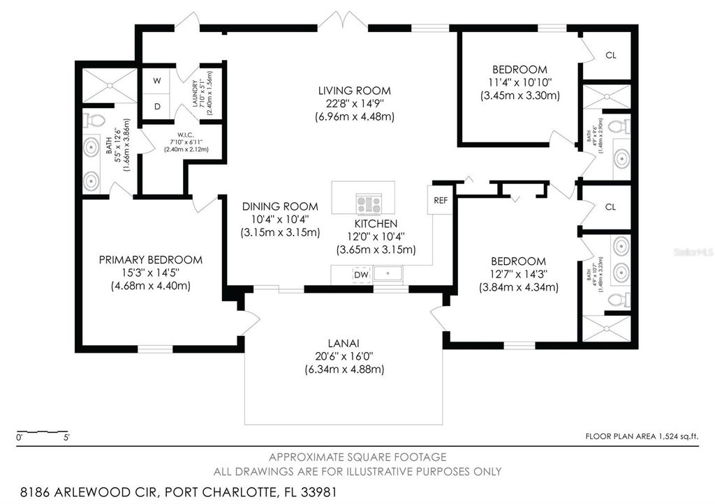 Photo of 8186 Arlewood Circle, Port Charlotte, FL 33981 (MLS # D6145340)