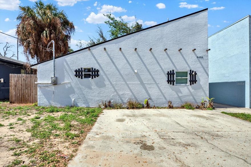 This charming 2-bedroom, 1-bath home features high ceilings and a comfortable layout with modern
finishes throughout. The kitchen offers updated cabinetry, ample counter space, and a functional
layout for everyday cooking and entertaining, along with included appliances. The bathroom includes
a double-sink vanity and waterfall-style shower. Major improvements completed in 2019 include the
roof, A/C system, water heater, and plumbing updates. Outside, the property offers a two-car
driveway and a large backyard with mature shade trees, providing plenty of space to relax or
entertain. Conveniently located with quick access to I-275, Busch Gardens, Adventure Island,
Rowlett Park, and many dining, shopping, and entertainment options throughout the Tampa area.