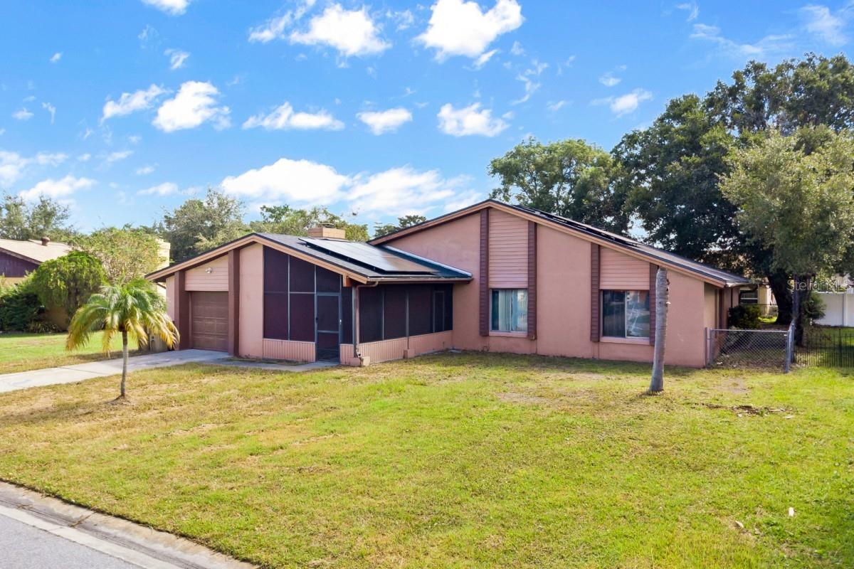 Located in the desirable neighborhood of Poinciana, this spacious 4-bedroom, 2-bath home with nearly 1,700 sq/ft of living space offers incredible value and potential. Featuring a 1-car garage, PAID OFF SOLAR and a NEW ROOF (2022)—a combined $50K in upgrades already done for you! This is a fixer-upper with tons of upside—a little TLC will go a long way in making this home shine. Whether you're a first-time buyer ready to build sweat equity, or an investor looking for your next opportunity, this property is priced to move. You won’t find many 4/2 homes of this size and price in today’s market. Don’t miss your chance—schedule your showing today and make your offer before it’s gone!