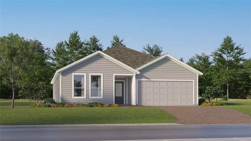One or more photo(s) has been virtually staged. Under Construction. This new single-story McCartney Next Gen® home features a private suite with its own entrance, living area, kitchenette, bedroom, bathroom and laundry, perfect for multigenerational households. The main home is host to an inviting open concept layout with easy access to a covered patio for seamless indoor-outdoor living. Two secondary bedrooms are located off the foyer, and a lavish owner’s suite is tucked into a private rear corner, complete with a full bathroom and walk-in closet. Every home comes with Lennar’s Everything’s Included® promise, which includes new appliances as well as quartz countertops, and more in the price of your home.  The Glades at Crossprairie is one of the most anticipated new communities. Residents will enjoy an amenity-rich lifestyle with access to a sparkling swimming pool, modern fitness center, playground, trails and dog park. With convenient proximity to the Turnpike, this community is a short drive from downtown Saint Cloud and an array of outdoor recreation destinations, including Lakefront Park and Cherokee Point Conservation Area. Plus, the Lakefront Marina provides easy boat storage for endless fun on the water.