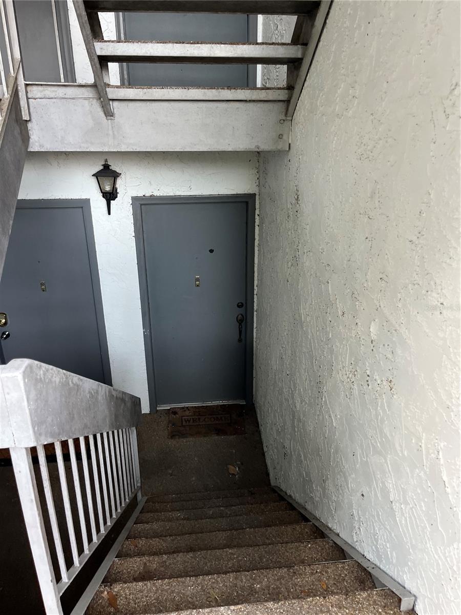 Comfortabe, spacious and upgraded condo. This condo includes a updated and remodeled bathroom featuring a back-lit/anti-fog mirror and other modern touches. The kitchen is well equiped and includes all the necessities . A generous walk-in closet is located in the master bedroom with also connects to the bathroom. There is a Florida room that overlooks the beautiful lake beyond and has a sleeper sofa for weekend guests. Access to the communit pool.