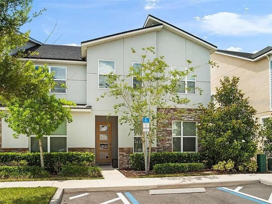 Welcome to your dream vacation home in the heart of Central Florida’s highly sought-after Solara Resort—just minutes from Walt DisneyWorld and Orlando’s top attractions. This fully furnished and professionally decorated 5-bedroom, 4.5-bathroom home offers 2,294 square-feet of modern, open-concept living space, perfect for family getaways, full-time residency, or a high-return investment opportunity. Designed with comfort and style in mind, the home features two spacious master suites—one on each level—plus themed guest bedrooms, a cozy upstairs loft, and an inviting living and dining area that flows seamlessly into the gourmet kitchen, outfitted with granite countertops, custom wood cabinetry, and stainless steel appliances. Sliding glass doors open to your private screened-in pool area, where you'll find a covered patio, BBQ grill, and ample outdoor dining space—your own personal oasis in the Florida sun. Located in a guard-gated, resort-style community, Solara Resort offers world-class amenities that rival any luxury destination. Residents and guests enjoy access to a grand clubhouse, a zero-entry pool, a FlowRider® surf simulator, splash pads, and a state-of-the-art fitness center. There's something for everyone here, including a playground, teen hangout space, basketball and volleyball courts, a full-size soccer field, an on-site restaurant and bar, an ice cream parlor, arcade games, and more. With HOA fees covering cable, internet, landscaping, valet trash, and amenity access, this is truly a worry-free ownership experience. Whether you're looking for a luxurious home base, a short-term rental investment, or both, this property offers unmatched convenience, comfort, and income potential in one of Central Florida’s most desirable communities. Don’t miss out on this opportunity—contact us today to schedule your private showing and make this exceptional Solara Resort home yours.
* Listing agent is the "Property Manager" for short term rental.