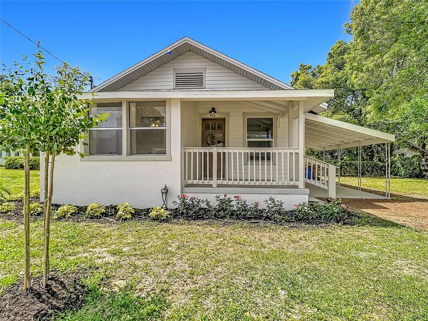 Don’t go see this home unless you’re ready to fall in love and write an offer.

Welcome to this beautifully renovated starter home in the heart of Bartow. From the moment you arrive, you’ll notice the fresh landscaping and inviting curb appeal—but it’s what’s inside (and behind the walls) that really sets this one apart.

This home has been thoughtfully updated from top to bottom, featuring a newer roof (within the last 5 years), brand new 2025 central A/C, and a 2026 water heater. The electrical system has been brought up to code, and most of the sewer drain lines have been recently replaced—giving you peace of mind on the big-ticket items.

Step inside to find a completely refreshed interior with new flooring throughout, fresh paint inside and out, and a modern lighting package that ties it all together. The brand-new kitchen is ready for its first home-cooked meal, and a new stacked washer and dryer unit adds everyday convenience.

Additional updates include termite treatment completed in 2025, making this home not just beautiful—but well-maintained and move-in ready.

Perfect for first-time buyers or anyone looking for a worry-free home with major upgrades already done.

Owner is a licensed real estate agent and the listing agent for this property.