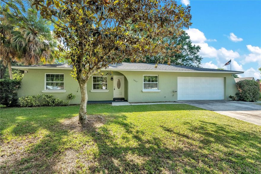 Welcome to this charming and move-in ready 3-bedroom, 2-bath home located in the established Foxridge community of Winter Haven. Featuring approximately 1,148 square feet of living space, this cozy residence offers a functional split-bedroom floor plan, spacious living area, and plenty of natural light throughout. The kitchen provides ample cabinet space and flows nicely into the dining area, making it perfect for everyday living or entertaining. Situated on a generously sized lot with a private backyard, there’s plenty of room to relax, garden, or enjoy outdoor gatherings. Conveniently located near shopping, dining, schools, and major roadways with easy access to all that Winter Haven has to offer. Whether you're a first-time homebuyer, or looking to downsize, this property is a fantastic opportunity to own an affordable home in Central Florida.