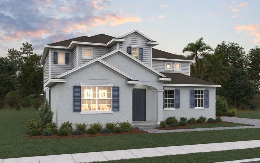 One or more photo(s) has been virtually staged. Pre-Construction. To be built. Sample Image The Venice is a two-story home designed for efficient and flexible living. The first floor features an open-concept layout with a centrally located kitchen overlooking the dining area and main living space. The primary bedroom is located on the main level and includes a walk-in closet and en-suite bathroom, offering privacy and convenience. A flex room with walk in closet and a half bathroom are also located on the first floor, along with direct access to the garage and additional storage.

The second floor includes additional secondary bedrooms with access to full bathrooms, a central loft providing flexible living space, and a dedicated laundry area. A secondary primary bedroom is also located on the second floor, featuring its own en-suite bathroom and walk-in closet, making it ideal for multi-generational living or extended stays.