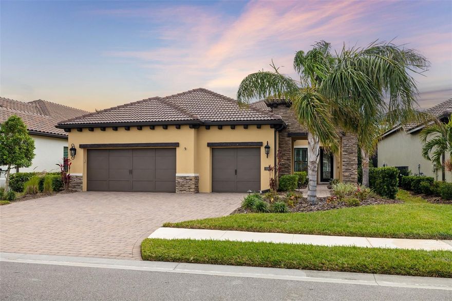 Exceptional Value in ARIA – Neal Signature Homes, Nokomis FL Step into luxury and live like new in this stunning, upgraded residence nestled in the sought-after ARIA community by Neal Signature Homes. With thoughtful after-market enhancements and timeless design, this home offers unbeatable value and an extraordinary opportunity to own a slice of paradise. Elegant Interiors That Impress From the moment you enter, you’re greeted by soaring 12’ coffered ceilings, a shiplap accent wall in the living room, wainscoting in the dining area, and crown molding throughout setting the tone for a home that radiates charm and sophistication. Every detail has been curated to elevate your lifestyle, from custom window treatments and plantation shutters to designer light fixtures, premium ceiling fans, and beautifully blended flooring. Smart Features You’ll Love Beyond the beauty, this home is packed with hidden upgrades: LED recessed dimmable lighting with wall controls, energy-efficient light sensors, soft-close cabinetry, pull-out shelving, and custom closet systems in both primary walk-ins and the garage. It’s the kind of thoughtful luxury that makes everyday living effortless. Spacious, Flowing Layout With over 2,400 sq ft, the open floor plan offers seamless movement from the office/den or 4th bedroom to the kitchen, living, and dining areas, extending out to your private lanai. Whether entertaining or relaxing, the circular flow makes this home feel even larger and more inviting. Resort-Style Outdoor Living Your saltwater pool and spa are heated by natural gas for year-round enjoyment. Dreaming of a summer kitchen? The gas line is already in place—just bring your vision to life! Chef-Inspired Kitchen Designed for both function and flair, the kitchen is a culinary dream, equipped with top-tier features that make cooking and hosting a true pleasure. Peace of Mind Built In Safety and durability are front and center. Thanks to the elevated berm and 6’ concrete privacy wall, this home has experienced zero storm or hurricane damage since construction. Impact windows, hurricane-rated doors, and storm shutters offer added protection and confidence. ARIA – A Master-Planned Oasis Set on 150+ acres of lush landscaping, and is a gated community with resort-style amenities: a Residents Clubhouse with gathering spaces, a cutting-edge fitness center, a sparkling pool and spa, four pickleball courts, and a vibrant activity lawn. Prime Location, Endless Possibilities Enjoy quick access to historic downtown Venice, the buzzing Downtown Wellen, and I-75 for easy travel to dining, shopping, healthcare, and multiple airports. And when it’s time to unwind, you’re just minutes from five of Sarasota County’s 14 breathtaking beaches. | This isn’t just a home—it’s a lifestyle upgrade waiting for you! Contact me today to schedule your private or virtual tour and experience it for yourself.