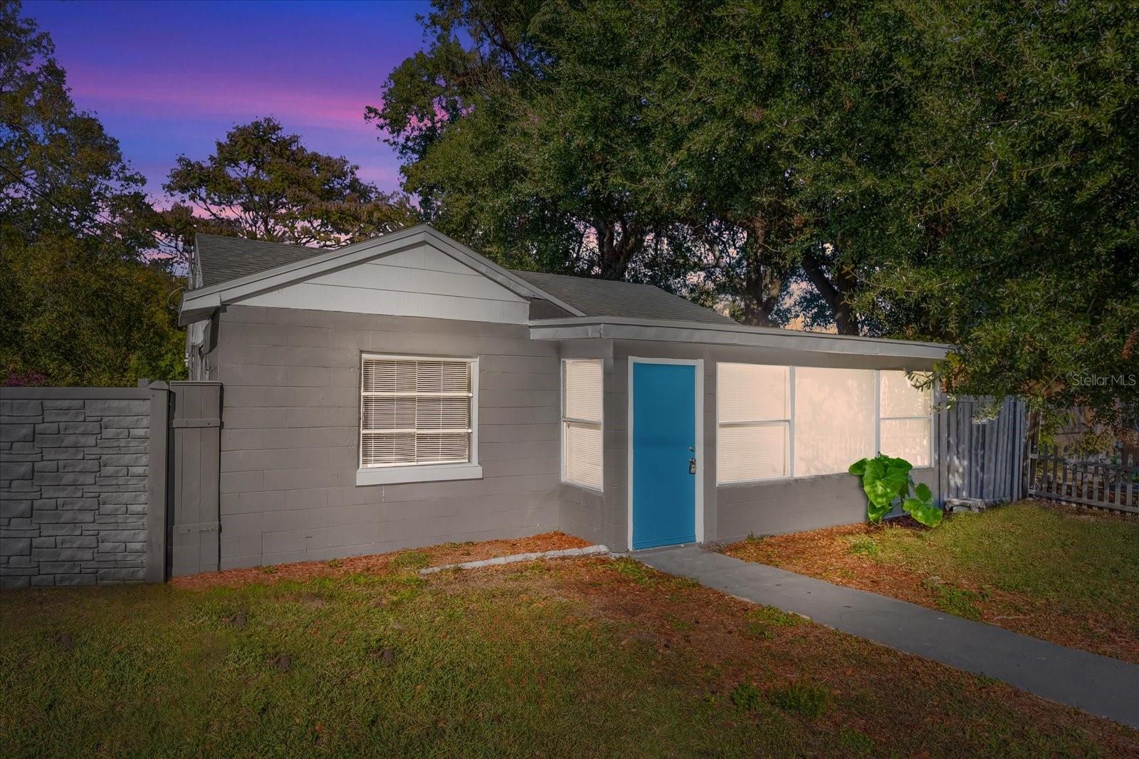 One or more picutures are virtually staged. Don’t wait or you will miss out on this opportunity to own a home under 300k in the middle of Central Florida close to downtown Orlando. New roof just installed. Tile throughout the home (no carpet in the house). Newer paint inside and out gives a fresh feel. The kitchen has new granite counter top, newer refrigerator and stainless steel oven. The private, tranquil backyard may become your favorite spot to sip a cup of coffee, enjoy a glass of wine as you watch the sunset. The master bedroom suite has its a separate enterance to the backyard. The second and third bedroom share a full guest bathroom with a tub making bath time fun for the little ones. This comfortable home is removed from all the noise and commotion in a quiet neighborhood yet close to everything you need... schools, shopping, restaurants, community park, minutes from theme parks, I4, 408, and aprox 30 minutes from the airport... and don't forget a day at the beach, Coco Beach is just a short drive away... All dimensions are estimated, buyers’ responsibility to verify.