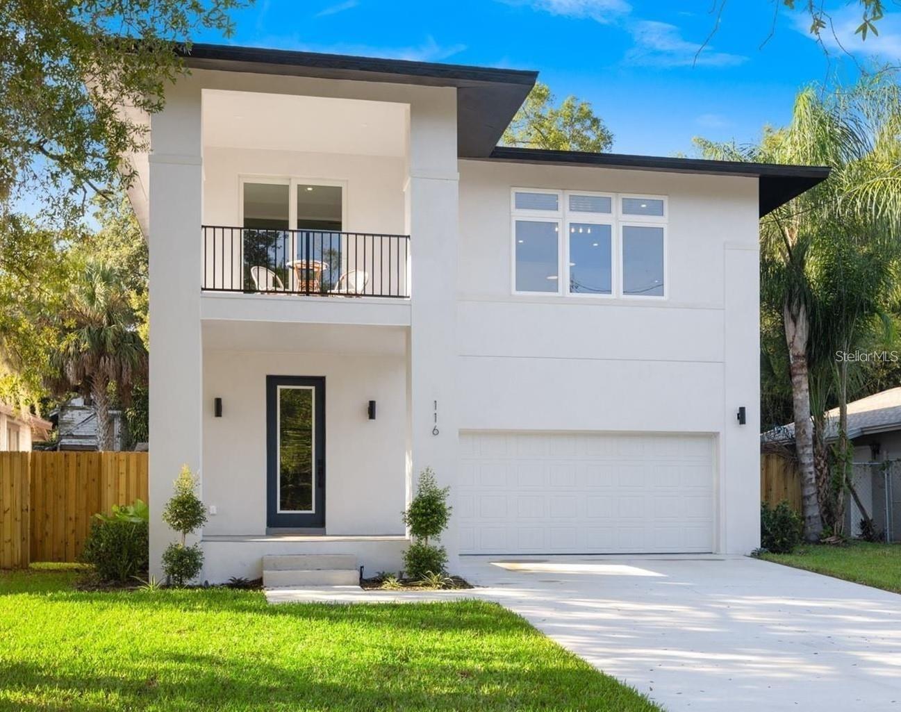 Immerse yourself in the modern marvel that is this brand-new home directly facing the Hillsborough River. Step inside and prepare to be swept up the hardwood staircase, leading to a vast living room, dining area, and chef's dream kitchen. Soaring 10-foot ceilings bathe the space in natural light, creating a feeling of openness and airiness. Just off the living area, a private balcony beckons, offering the perfect spot to savor a morning coffee before whipping up a delicious breakfast in your gourmet haven. This culinary masterpiece boasts stainless steel appliances, stunning quartz countertops, a dedicated wine refrigerator, and a custom pantry to keep your ingredients perfectly organized.
Head upstairs and discover a full bathroom, a comfortable bedroom with ample closet space, and the expansive master suite. The master retreat features a custom walk-in closet and a spa-like en-suite bathroom, complete with a luxurious soaking tub, a refreshing shower, and double vanities for ultimate convenience. Descending to the lower level, you'll find two additional bedrooms, a full bathroom, and a mudroom equipped with a sink for added functionality. This stunning home comes equipped with thoughtful touches like stylish window treatments, hurricane-resistant windows and doors for peace of mind, beautiful luxury vinyl plank flooring throughout, custom closet systems in every bedroom, ceiling fans for year-round comfort, a hard-wired security system with cameras for added protection, a relaxing lanai, and a private fenced-in backyard for outdoor enjoyment. This luxurious haven encapsulates the essence of urban living. Stroll to the trendiest restaurants in Seminole Heights, or venture out to discover the vibrant downtown Tampa just 10 minutes away. The Tampa airport is only a 15-minute drive, and the breathtaking beaches are within easy reach at just 40 minutes. This exceptional property offers the perfect combination of sophisticated living and convenient access to all that the city has to offer.
