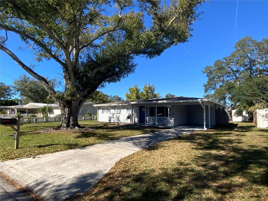 This recently renovated 3-bedroom 2-bath home is located in the desirable Bellevue Terrace neighborhood of Sarasota County, adjacent to the popular Pinecraft area. The home features a classic shaker-style design, terrazzo floors throughout, and a bright, open kitchen with open shelving on one side and a bar-height counter ideal for casual dining and entertaining.

The property has been fully replumbed and completely rewired with new drywall throughout, providing modern reliability while preserving timeless style. Both bathrooms have been fully remodeled, and major upgrades include a tankless hot water heater, a new air conditioning system, and all new ductwork.

A spacious sunroom with pocket doors creates a flexible living space that opens seamlessly to the rest of the home. A newly constructed walking bridge provides direct access to Pinecraft, while the Legacy Trail is accessible within the neighborhood. The Phillippi Creek Levee Trail is nearby for walking and biking, and Sarasota’s renowned beaches are just minutes away.

This move in ready home offers quality construction, thoughtful design, and an exceptional location close to trails, and community amenities.

Owner moved the corner carport post out of flood zone. City has updated records to flood zone x500. Owner has applied to have county maps updated. Also owner added 60 Srq/ft. Under air during remodel to bring square footage under air to 1247. 
Broker is related to seller.
