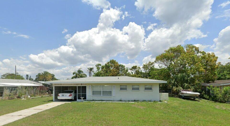 One or more photo(s) has been virtually staged. TLC Needed!! NEW AC 2020, NEW ROOF 2016. Fix it up the way you like. Welcome to 1920 Barstow Pl in Sarasota. Charming, quaint, and TLC needed. If you're looking for a charming ranch home to fix up-- this is it!! It's a delightful 2-bedroom, 1-bath home with 907 sq.ft of comfortable living space in the established Kensington Park neighborhood. Built in 1957, situated on a generous lot, it provides plenty of room for outdoor enjoyment, gardening, or future expansion. Sellers motivated. Sold As Is Property. More pictures to come.