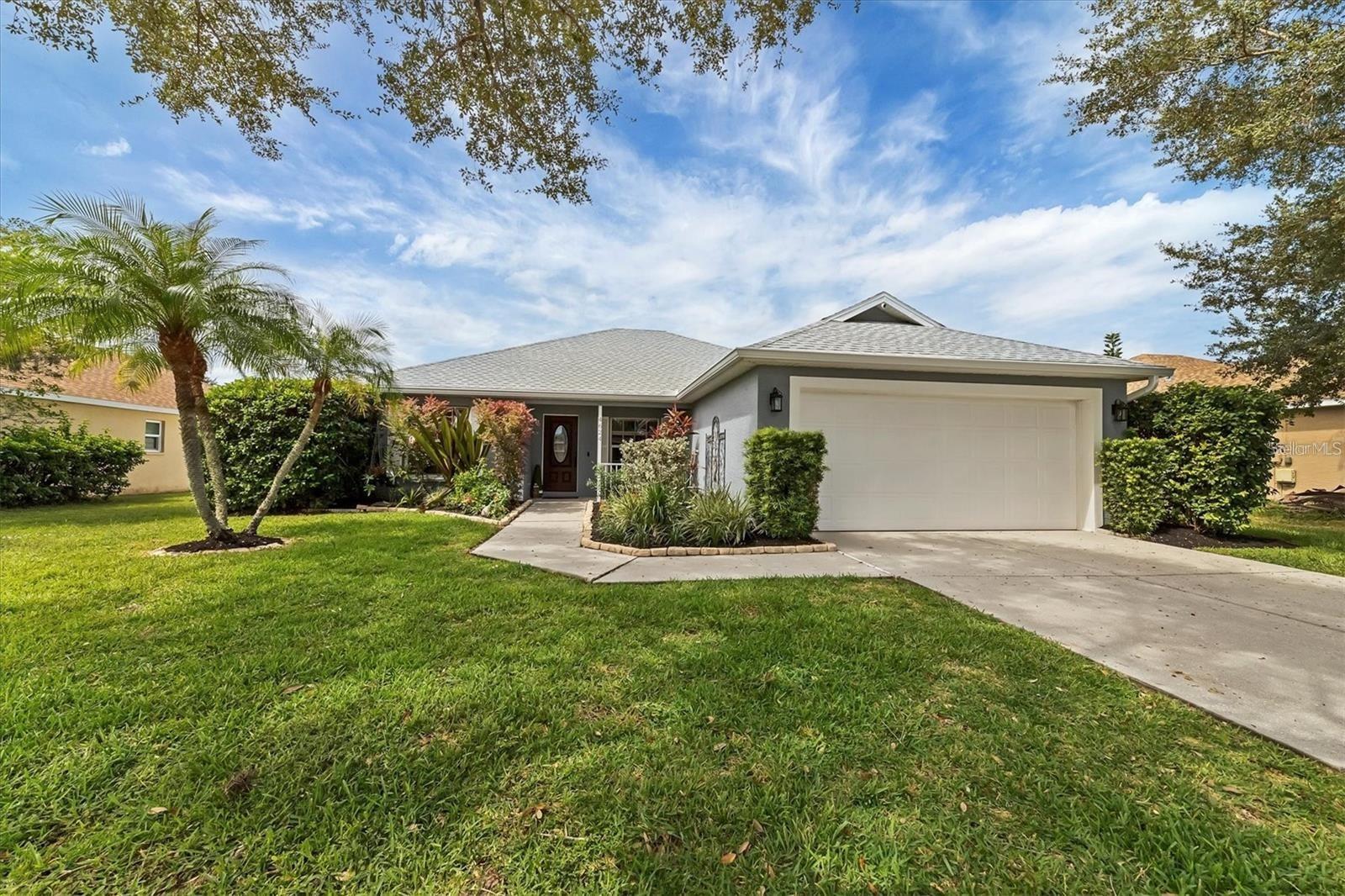 ** ELECTRIC, INTERNET, POOL MAINTENANCE AND LAWN MAINTENANCE INCLUDED IN THE RENT!!!** GORGEOUS 3 BEDROOM 2 BATHROOM SINGLE FAMILY HOME WITH A POOL LOCATED IN THE HIGHLY SOUGHT AFTER CREEKWOOD COMMUNITY! When you walk in you will love the light, bright and homie feeling that the high ceilings, hardwood floors and natural light bring you. The kitchen is a chefs dream with Corian countertops, top of the line cabinets and stainless steel appliances. The kitchen also opens up to the dining space and large screened in back porch which makes it the perfect place to host your friends and family. The back porch features a beautiful in-ground pool that comes equipped with a lighting, waterfall and heater and plenty of space for a table and chairs. The back yard is fully fenced in for your furry friends. The primary bedroom comes with plenty of space for a king size bed and two large closets and the primary bathroom features a dbl vanity sink and walk-in shower. The two other spacious bedrooms are located on the other side of the home for your privacy. The washer and dryer are located inside right off of the 2 car garage. All of this is located in the Creekwood community. Creekwood includes a community swimming pool, tennis courts, basketball courts, park and dogs parks. Located near down town Sarasota, Sarasota's famous beaches, tons of shopping, restaurants and more!