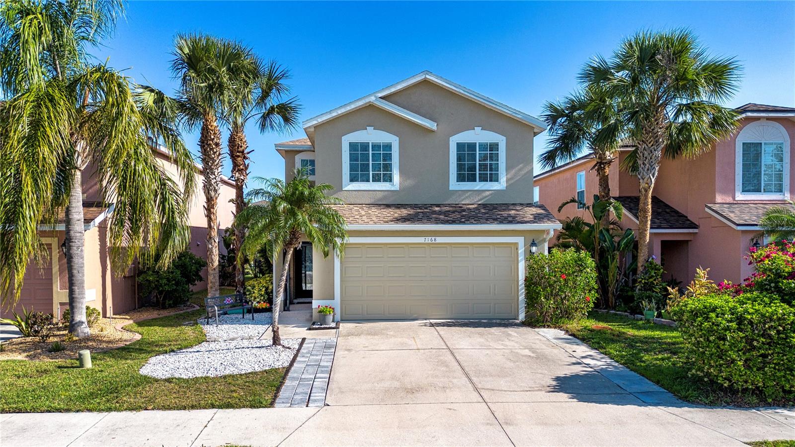 Don't miss this opportunity! Welcome to this beautiful 3-bedroom, 2.5-bath home located in the highly desirable Heritage Harbour community in Bradenton. This move-in ready home features a fully fenced backyard, perfect for enjoying privacy, outdoor entertaining, or creating your own personal retreat. With fresh exterior and interior paint, lush landscaping, luxury vinyl flooring, and beautiful upgrades throughout, complete with totally upgraded master bathroom. Roof replaced 2023, The amazing loft area is large with endless possibilities.
Inside, you’ll find a spacious, open floor plan with plenty of natural light, ideal for both relaxing and hosting guests. The home is just minutes from world-famous Gulf beaches, top-rated restaurants, shopping, and golf courses—offering the perfect blend of comfort and convenience.
