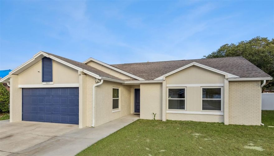 Now Available for Rent — 2625 Mill Run Blvd, Kissimmee, FL 34744

Discover comfort, convenience, and a functional open layout in this well-maintained 3-bedroom, 2-bath, 1,442 sq. ft. ranch-style home in the desirable Mill Run subdivision of Kissimmee. Situated on a spacious fenced lot with no HOA, this property offers privacy, flexibility, and a prime Central Florida location near everything you need for easy everyday living.

Step inside the foyer into the open main living area featuring vaulted 12-foot ceilings, abundant natural light, and a spacious family room with a large ceiling fan and French doors leading to a versatile Bonus Room—perfect for a home office, gym, playroom, or second family room.

The kitchen includes custom dovetail soft-close cabinetry, granite countertops, stainless steel appliances, excellent storage, and a breakfast bar overlooking the dinette.

The split-bedroom floorplan includes two secondary bedrooms with built-in closets, ceiling fans, tile flooring, and window blinds. A hall closet and linen closet offer outstanding storage. The guest bathroom includes a tiled tub/shower combo and a single vanity with quartz countertops. The primary bedroom features a ceiling fan, a large walk-in closet, and an en-suite bath with a tiled walk-in shower.

A large screened patio provides comfortable outdoor living, overlooking a huge private fenced backyard with white vinyl fencing and an extra  large storage shed—ideal for tools or outdoor equipment.

The 2-car garage features epoxy flooring and a small finished office with luxury vinyl plank flooring, perfect for hobbies or additional storage. Washer and dryer are located in the garage. Other features include double-pane windows, whole-home rain gutters, ceramic tile, and an optional security system.

This home is well-maintained with HVAC units from 2019 and 2023 and a GE water heater, offering peace of mind and energy efficiency.

LOCATION PERKS:
This home sits in one of Kissimmee’s most convenient areas—
• Minutes to major highways: Florida Turnpike, 417, Osceola Parkway, John Young Pkwy, and 192
• Nearby everyday conveniences: Publix, Walmart, The Loop, restaurants, medical offices, parks, and fitness centers
• Close to top-rated schools and multiple daycare centers
• Access to Lynx bus routes & SunRail stations nearby for public transportation commuters
• Short drive to Lake Nona Medical City, Orlando International Airport, and world-famous attractions including Disney World, Universal Orlando, and SeaWorld
• Kissimmee offers year-round festivals, lakefront parks, boat ramps, fishing, walking paths, sports complexes, and a charming historic downtown with dining, entertainment, and community events

Owner Responsibilities: home maintenance, garage, sewer, and pest control.
Tenant Responsibilities: utilities, lawn care, and A/C filter replacement. (See memorandum for full details.)

With its central location, flexible living spaces, and expansive private yard, this home is the perfect rental opportunity in Kissimmee—offering convenience, comfort, and value. Don't miss your chance to make it yours!