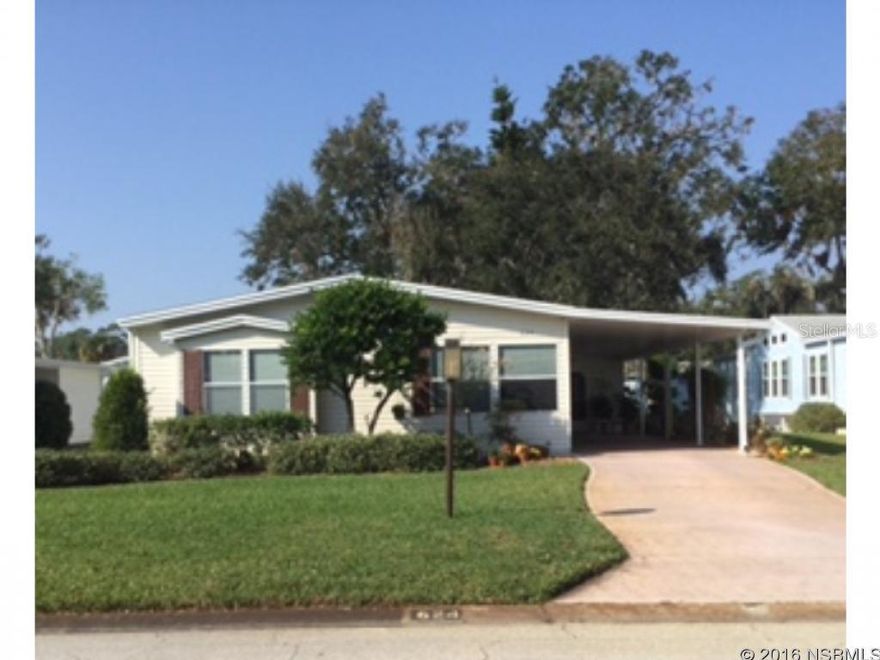 Under contract taking backups. Open Living/Dining areas. Kitchen with center island.  Family Room with French Doors.  Well maintained home.  Large carport.  Gated community with many amenities, which includes private Intracoastal boat ramp, parking for a boat or RV.  Luxury clubhouse, heated pool and spa, fitness center, tennis, ceramic room, wood working shop, too many activities to list. ;Water: City