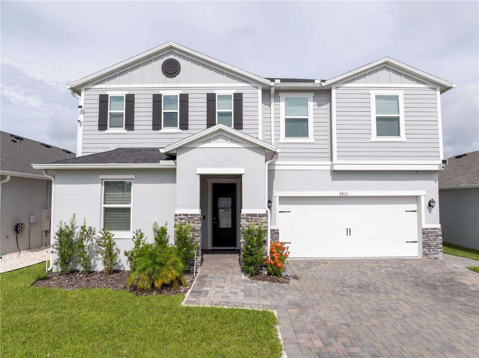 SEVERAL HIGH-END UPGRADES!
Located in one of the area's fastest-growing communities, this stunning 5-bedroom, 4-full bathrooms home with a private Office has been meticulously upgraded with high-end finishes throughout. From top to bottom. With almost 2,900 square feet of living space, the home features a spectacular Wine Cellar in the living room, a fancy finishing touch that elevates the already elegant space. A large, custom-ordered porcelain wall piece adds a bold artistic statement, setting the tone for the rest of the home.
Step into the kitchen and you'll find newer appliances, a stylish backsplash, and brand-new countertops, offering both beauty and functionality. All bathrooms have been completely renovated with modern ceramic tile, and every door handle has been upgraded to match the home’s upscale style. The garage features upgraded epoxy flooring, along with a hot and cold water tank, adding a level of convenience rarely seen.
Outdoors, the home continues to impress. The large gourmet area includes a spectacular summer kitchen, designed specifically for gatherings and finished with granite countertops and welded aluminum for a sleek, modern look. The heated saltwater pool is surrounded by artificial grass and pavers that wrap around the entire backyard, offering a clean, low-maintenance outdoor space. Vinyl fencing surrounds the entire property, giving you complete privacy, while the new roof, rain gutters, and a full drainage system keep everything protected and pristine.
The home has also been completely repainted inside and out, and the custom-built furniture in the entryway and living room will remain, tying everything together beautifully. This is a move-in ready home where quality, design, and comfort come together seamlessly—ready to be enjoyed from day one.