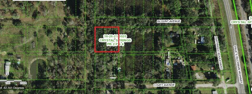 Vacant residential land for sale! This 0.6-acre lot on Partridge Blvd in Zephyrhills, FL 33540 is a great opportunity to invest in a growing area. Enjoy a quiet setting with plenty of space, while still being close to shopping, dining, and local amenities.