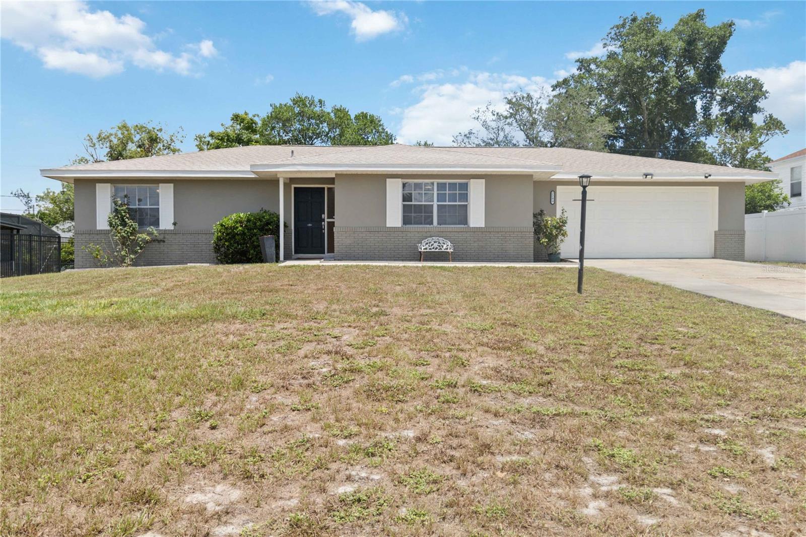 **OPTIONAL WASHER AND DRYER** Discover comfort and charm in this beautifully maintained 3-bedroom, 2-bathroom home in Deltona! This lovely home features tasteful accent walls within the bedrooms, adding a stylish touch that sets this home apart. Enjoy the additional storage space that comes with this conveniently placed bonus room, while the enclosed lanai in the back offers a peaceful spot to relax or entertain in comfort. With its functional layout, thoughtful details, and extra space, this home is ready for you to move in and make it your own. Call or Text to schedule your showing today!