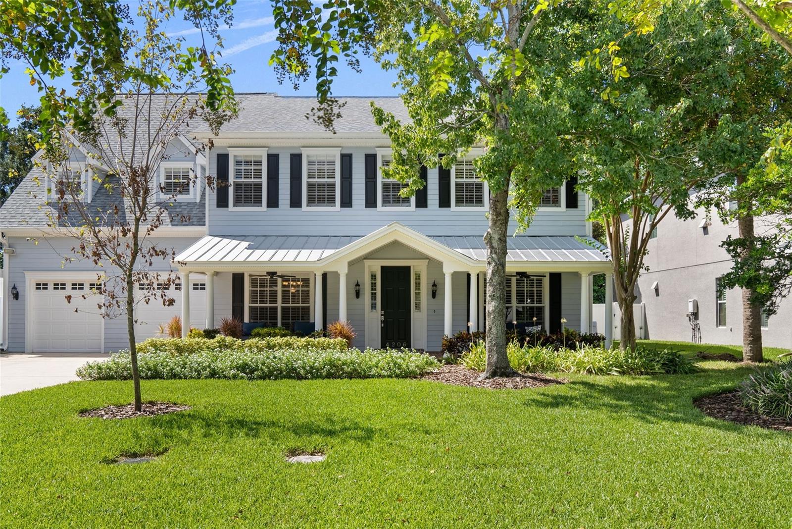 Welcome to this RARE opportunity! Situated high and dry, in the highly sought after Culbreath Heights, awaits your new home. This beauty checks so many boxes! With 6 BEDROOMS, including a DOWNSTAIRS GUEST SUITE, 6 BATHROOMS, and an OVERSIZED lot (10,275sf) there is space for everyone! Need more? There is a study and fabulous bonus room too! As you approach the home, imagine evenings playing a fun game of pick-up basketball on the expansive drive-way. Or just sit and relax with neighbors on the spacious front porch. Upon entering the home, note the high ceilings, wood floors and crown molding. To your right find an office with custom built in desks and cabinetry. There is also a full bathroom. To your left, a dining room perfect for large dinner parties. Walk through the butler’s pantry with wet bar and coffee station to the updated kitchen. Light gray, wood cabinets and quartz counters are complimented by brushed gold hardware and stainless-steel appliances. Chefs will appreciate the gas cooktop and prep island. There is also a walk-in pantry with custom shelving. Guests can find plenty of seating at the counter or the adjoining breakfast nook. The kitchen opens to the family room, the perfect spot to watch a game or cozy up by a fire. Or open the French doors to the brick lanai. The back yard is large enough for a pool and then some! Beyond the kitchen are two more rooms and a full bathroom that, together, offer the perfect guest suite. Extended guests will appreciate the private entrance and plenty of space to enjoy. Upstairs find 5 bedrooms, including the primary. The primary offers plenty of space for a king-sized bed and furnishings. There are two walk-in closets with shelving systems leading to the renovated bathroom. Find a stand-alone bathtub, walk in shower and dual sink vanity. Two of the secondary bedrooms have their own baths. The other two share a split jack and jill with private vanities. All bedrooms offer walk in closets with shelving systems. Down the hall, there is a small multi- purpose room currently used as a gym. And a large bonus room for movies or a pool table. The laundry room features a sink, extra cabinets, a hanging rack and built in ironing station. Updates include 2 NEW AC SYSTEMS (2024) and NEWER ROOF (2019), Located on a quiet street in one of the best neighborhoods and zoned for A rated schools (walking distance to Mabry and Coleman), this home is exceptional in every way! Schedule your showing today! ***NO WATER INTRUSION OR DAMAGE FROM HELENE OR MILTON***