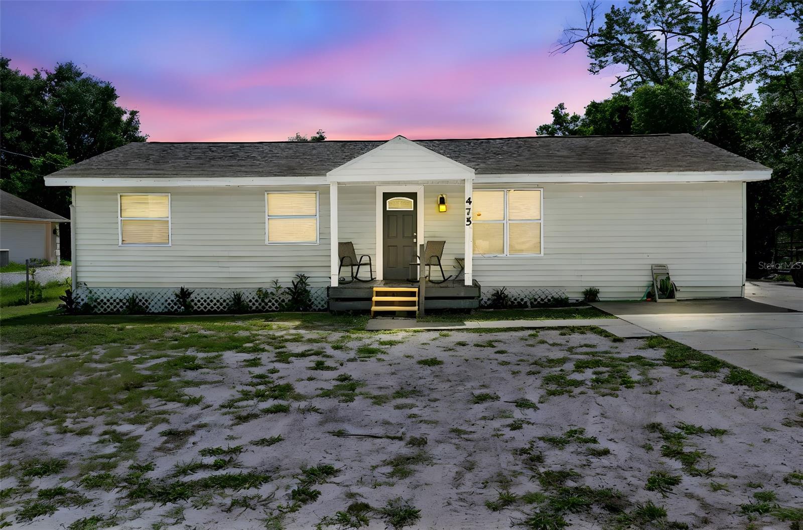 USDA Eligible! Far enough away from the main roads to have peace and quiet but still close enough to I-4 and shopping. Walking distance to University High School. This home is 5 bedrooms with an inside laundry room, upgraded kitchen with granite counter tops and stainless steel appliances. Massive master bedroom with bathroom and walk in closet to match. Large backyard with utility shed. New water heater installed this year and roof is 6 years old.