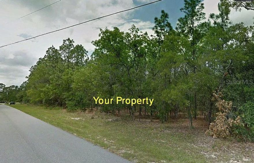 Prime Vacant Lot in Citrus Springs – Build Your Dream Home!

Opportunity knocks with this just under 1/4-acre vacant lot in the heart of Citrus Springs, perfectly suited for your custom home or investment project. This high and dry parcel offers excellent PDR residential zoning allowing for site-built construction in a welcoming community just minutes from everyday conveniences. 

Enjoy a central Florida lifestyle with easy access to US-41 and proximity to outdoor recreation, including Rainbow Springs State Park, Citrus Springs Golf & Country Club, and multiple preserves and waterways for fishing, hiking, swimming and more. 

Whether you’re ready to build now or hold for future value, this desirable location delivers flexibility, convenience and the promise of Florida living at its best.

• Lot Size: 9,986 sq ft (approx. .23 acre) 

• Zoned: Planned Development Residential (PDR) — site-built homes allowed 

• Accessibility: Close to US-41 and main community amenities 

• Lifestyle: Near parks, golf, hiking, fishing and more 

Don’t miss this rare chance to secure land in a growing Citrus Springs neighborhood!