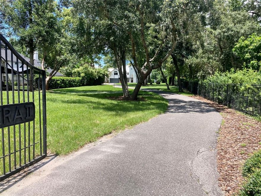 “Lake Butler Chain of Lakes" Fabulous Private Gated Lakefront Estate located 10 minutes from Walt Disney World on the highly sought after Windermere Chain of Lakes is now available. Once entering this beautiful private 1.6 acre Estate with 133 feet of lakefront, you are greeted by a park like setting with impressive driveway leading up to the Coastal Stylish 8,446 sqft home with 6,829 sqft under air. Showing off its vintage wood flooring throughout, this 5 Bedrooms 7 Bath home consists of 2 Master Suites, one with fireplace the other cathedral ceiling and private balcony overlooking lake. All the remaining 3 large Guest Suites provide full Private Baths. Enjoy the Warm Enchanting Living room which displays beautiful craftsmanship wood beams accenting the Grandfather Stone Fireplace along with multiple French doors leading to the outdoor patio overlooking lake. The home offers a Large Game room with Fireplace for entertaining, Computer room or Den, Formal Dinning Room, Old Chicago Brick Kitchen Floor, Swimming Pool with Bathhouse and Shower, Outdoor Chipping and Putting Green along with Basketball Court. Extra covered parking for 4 additional vehicles complementing the main house 2 car garage along with plenty of space to park your other toys...(BOATS, TRAILER AND R.V.). Beautiful spacious backyard with Dock and Boat Lift giving you access to some of the finest freshwater fishing, swimming, boating and jet skiing in Central Florida. Minutes away from schools, restaurants and shopping.
Neighborhood of multi million dollar Estates with no HOA.