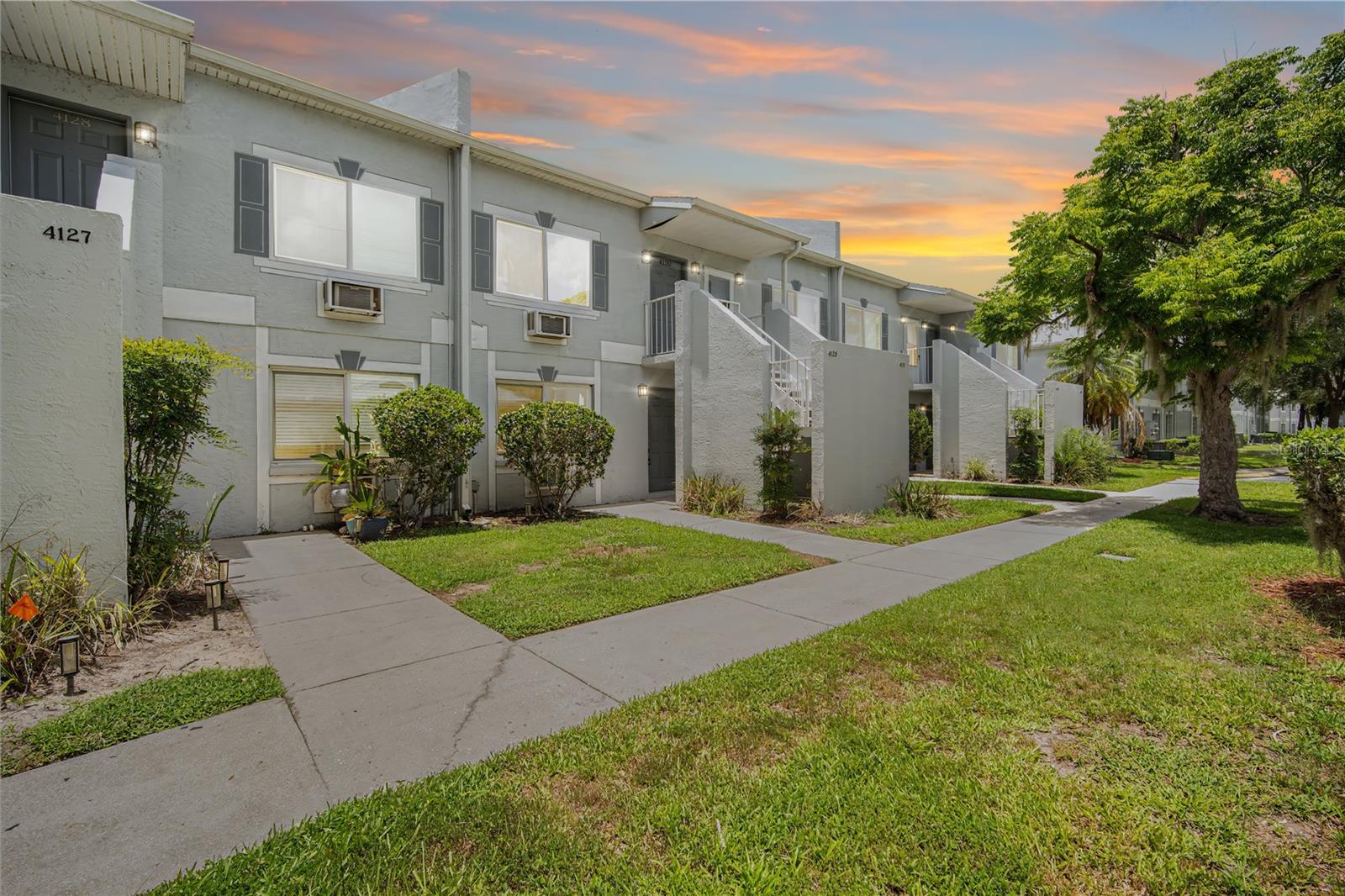 Welcome to easy living at this charming studio condo nestled along the riverfront in one of Tampa’s most secure and scenic gated communities! This thoughtfully designed unit offers a bright, open layout with stylish laminate flooring, an updated kitchen backsplash, and a cozy living/sleeping/workspace that’s perfect for low-maintenance living or a smart rental opportunity.
Natural light pours through the large window, while the efficient kitchen features a cooktop range, full-size refrigerator, and generous cabinetry. A foldable divider door provides privacy when needed, and the wall A/C unit ensures year-round comfort.
Beyond the front door, you’ll love the community perks—residents enjoy access to a sparkling private-use pool, clubhouse, onsite gym, laundry facilities, and beautifully maintained property grounds ideal for evening strolls. Whether you're heading to USF, Temple Terrace, or downtown Tampa, the location offers unbeatable access to major roads, shops, and restaurants.
Family-friendly, walkable, and full of charm—this hidden gem is a perfect match for first-time buyers, investors, or snowbirds looking for convenience, comfort, and community all in one.