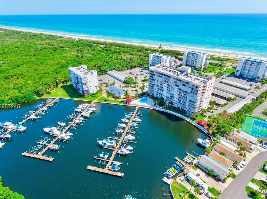 Ocean Harbour North: The Ultimate Boater's Beach Retreat Discover the Treasure Coast's best-kept secret at Ocean Harbour North.
This turnkey, 2-bedroom, 2-bathroom oceanfront retreat offers the ultimate Florida lifestyle, featuring tiled flooring throughout, elegant granite counters, Boaters will rejoice with two private boat slips included, while nature lovers can enjoy sunrises with morning coffee on the private screened-in covered patio and stunning sunsets at dusk. Plenty of storage. This active community boasts a deeded beach with a beachfront Tiki hut, a private marina, two pools, tennis and pickleball courts, clubhouses, and a relaxing spa. Whether you're hitting the courts or launching the boat, your piece of paradise is ready!