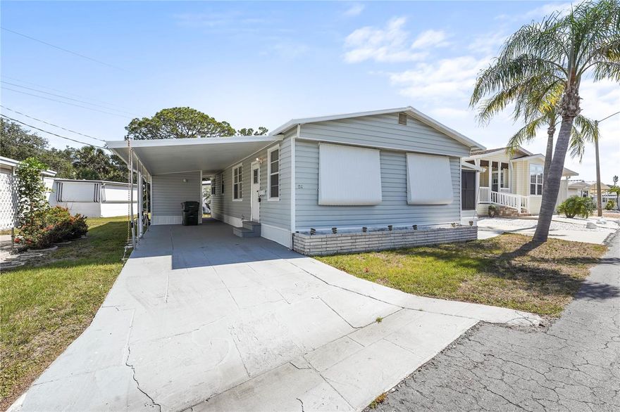 Welcome to this newly renovated mobile home that offers comfort, convenience, and a prime location. Featuring brand-new flooring, fresh walls, and new appliances, this 2-bedroom, 1-bathroom home is move-in ready and perfect for seasonal or year-round living. Located in the 55+ community of South Winds, you’ll love the proximity to Gulf Gate’s shops, restaurants, and entertainment, plus you’re just minutes from the world-renowned Siesta Key Beach. Enjoy low-maintenance living in the heart of Sarasota’s most sought-after area!