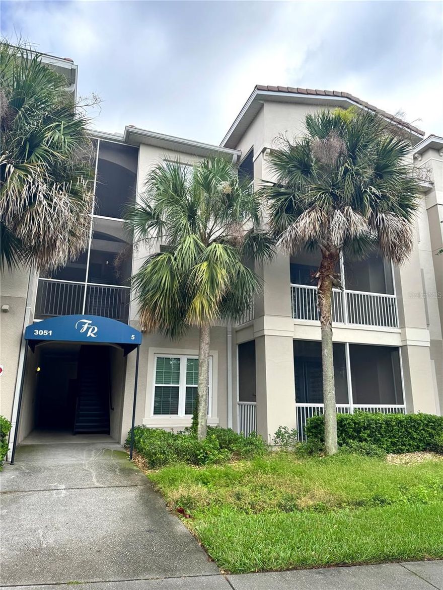 Discover your dream retreat in the heart of Kissimmee! This spacious condo offers 3 generously sized bedrooms and 2 full baths, thoughtfully designed for comfort and convenience. Enjoy open-concept living and dining areas that flow seamlessly into a stylish kitchen perfect for both casual meals and entertaining guests. Tile floors through the unit. Enjoy the private screened porch/patio is the perfect place to unwind at the end of your day. Elevators in each building. Flora Ridge is a secure gated community offering resort-style amenities including a resort-style  community pool, tennis courts, playground ,walking trails, and well-maintained green spaces. Live just minutes from top-rated schools, shopping, dining, major highways, world-renowned theme parks, and The LOOP a vibrant outdoor mall packed with entertainment, great restaurants and retail options, near Hunters Creek, Orlando International Airport, and Downtown Kissimmee.
 Embrace a carefree lifestyle in an unbeatable location where everything you need is right at your doorstep!