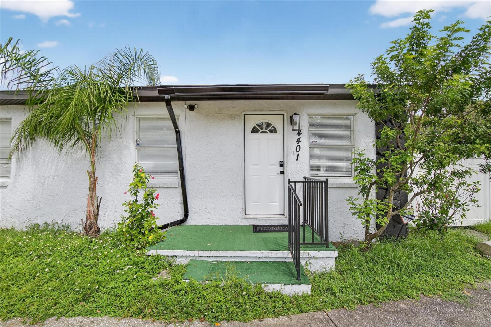 Charming 3-bedroom, 2-bathroom single- family home nestled in the heart of developing Eastlake.
Boasting 1,032 sq ft of well-designed living space on a vast 6,200 sq ft lot, this block and stucco residence offers solid construction,
central air conditioning and a recently updated interior with vinyl flooring throughout. You'll enjoy outdoor living on the covered,
screened rear porch, and peace of mind with a newer roof. Located in the heart of Tampa this home offers both convenience and
stability. Close to local amenities, schools, shopping, and dining- this property combines comfort, value, and opportunity!