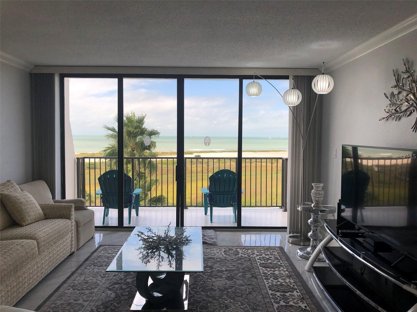 Discover the ideal beach getaway spot! This spacious studio boasts breathtaking, full Gulf front views that are always mesmerizing. With stylishly upgraded floors and a kitchen equipped with all essentials, including in-unit laundry, it offers both a queen Murphy bed and a sleeper sofa, and comes fully furnished. The community features direct beach access, a heated pool, tennis courts, outdoor grills, and a well-maintained pool deck, all within a gated area with 24-hour security. It's incredibly close to all the amenities, activities, shopping, Jolly trolly transportation and dining that Clearwater/Sand Key has to enjoy! No pets per association. Fees and taxes to be applied. BOOKED FEBRUARY- APRIL 2026.