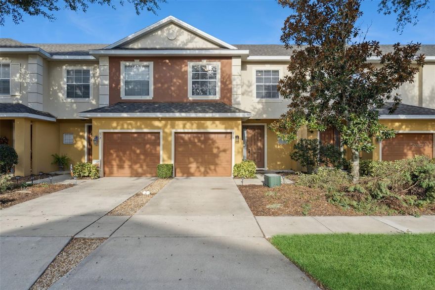 Welcome to 670 Fortanini Circle, a beautifully maintained townhome tucked inside the sought-after Towns of Westyn Bay community of Ocoee. From the moment you walk through the door, you’ll feel the warmth of a thoughtfully designed home that blends comfort and convenience with a modern touch. Step inside to an inviting open-concept living space where natural light fills the room. The spacious family room flows seamlessly into the dining area and updated kitchen, complete with stainless steel appliances, sleek subway tile backsplash, and warm cabinetry that make both everyday living and entertaining effortless. Sliding glass doors lead to a private outdoor space, perfect for morning coffee or evening wind-downs. Just off the entry, a half bath adds convenience for guests and everyday living on the main floor. Upstairs, you’ll find three generous bedrooms, including a serene primary suite with a large walk-in closet and spa-like bathroom featuring dual sinks and a glass-enclosed shower. The laundry is conveniently located on the same level, so there’s no need to haul baskets up and down stairs. Additional highlights include a newer HVAC system installed in 2023, a recently cleaned water heater, fresh coats of paint in the primary bedroom and guest room, and a single-car garage with extra storage space. The community is also enhancing its curb appeal with upgraded front landscaping (to be completed this week), adding even more value and beauty to the neighborhood. Located just minutes from major highways, shopping, dining, and the best of Central Florida living, this home offers the perfect mix of style, function, and location. Come see for yourself why this home stands out. You’ll feel right at home the moment you arrive.