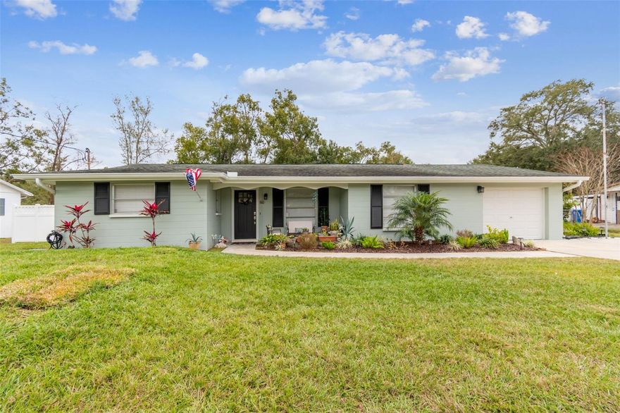 Welcome home to this charming residence located in highly desirable CARROLLWOOD, tucked away on a quiet DEAD-END STREET with no rear residential neighbors, offering privacy, space, and serenity while remaining centrally located.

Situated on an oversized lot just under ¼ acre, the home features a light & bright open floor plan with TERRAZZO FLOORS THROUGHOUT, including a SPACIOUS FLORIDA ROOM with exposed beams.

Significant updates and major system improvements include a BRAND-NEW SEPTIC SYSTEM (2024), NEW A/C (2022), spray-foam attic insulation, upgraded well system, Culligan water softener and purification system, impact-rated exterior doors, NEW GUTTERS, soffit and fascia, updated appliances, fresh interior paint, and a SCREENED LANAI ideal for outdoor living and entertaining.

The LARGE, FENCED BACKYARD offers ample room for a pool and outdoor enjoyment. The oversized garage and additional parking provide excellent storage and flexibility, with the potential for future customization such as a WORKSHOP, HOBBY SPACE, OR STUDIO-STYLE SETUP.
Conveniently located near shopping, dining, CARROLLWOOD VILLAGE, and CULTURAL CENTER.
Just minutes from the Veterans Expressway, this home offers easy access to Downtown Tampa, St. Petersburg, Tampa International Airport, and area beaches. A must see!