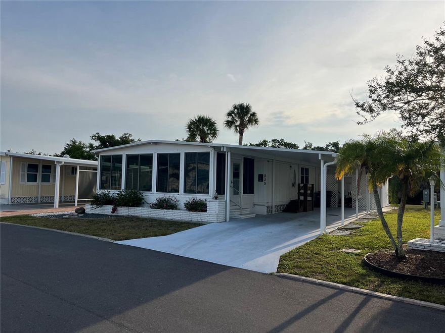 A huge home with a private rear yard and patio, Newer windows, AC new in 2024, roof over about 5 years new, New carport, Huge walk in closets with loads of storage with an extra exterior shed, CPVC plumbing supply, six panel interior doors gives an added update. It is easy to envision your winter home here.
Venice Isle is the premier resident owned over 55 Mobile home Park in Venice.  There are close to 1000 homes with the most active residents. There is always something going on for you to do. We have many Park gatherings and first rate shows on site. The Park has every amenity you can imagine. Come take a walk through both of our 2 clubhouses and make yourself at home. The Park has 2 tennis courts, a fitness center, 2 heated pools, 2 hot tubs, saunas, putting greens, shuffleboard, Bocce ball, miniature golf, art rooms, pool room, TV lounges, card rooms, library, horseshoes, ceramic kilns, 2 huge ballrooms, Sunday services and much more!