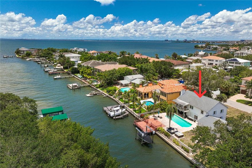 Build your dream home on the South Tampa waterfront! This incredible property with open water views is located on one of South Tampa's most stunning streets, San Miguel! Mesuring at 80'x126' (nearly a quarter-acre) this lot borders a quiet canal where you can enjoy sweeping sunset views and launch your boat for a day of cruising the open waters of Old Tampa Bay. Experience waterfront living while maintaining ultimate privacy in your backyard surrounded by thriving mangroves. This rare piece of waterfront property in the Plant High School district has it all! *Property is being sold for land value and house is being sold as is for sellers convenience.