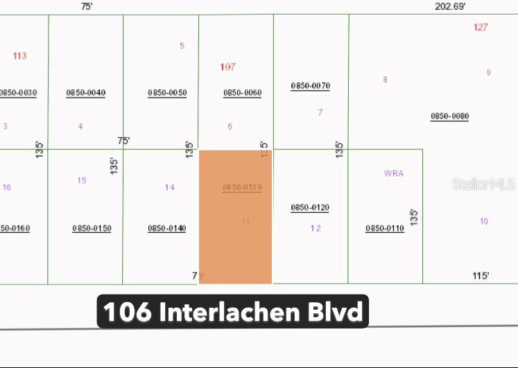 INTERLACHEN LAKES ESTATES - Land
