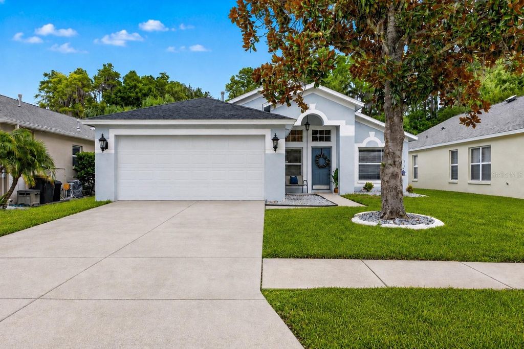 Photo of 3744 Lockridge Drive, Land O Lakes, FL 34638 (MLS # TB8520623)