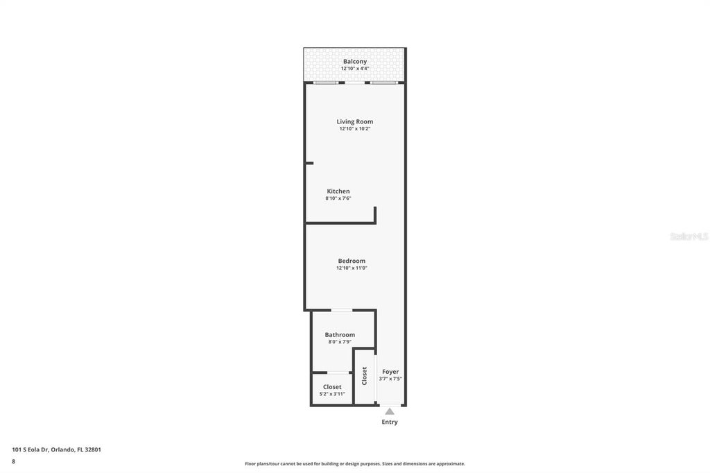 Photo of 101 S Eola Drive #815, Orlando, FL 32801 (MLS # O6426990)