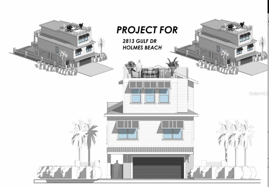 Pre-Construction. To be built. Build your dream home just steps from the beach. Take in panoramic sunsets from your private rooftop. Enjoy the peace of mind that comes with high-quality, hurricane-resilient construction. Modern, energy-efficient design ensures comfort, security, and long-term value.