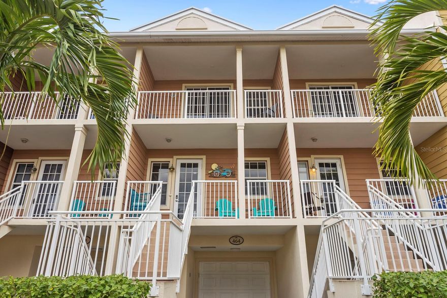 WATERFRONT town home w/ metal roof, concrete construction, front porch, and 3 spacious terraces to enjoy year round indoor/outdoor living in the seaside village of Little Harbor. For community aerial view, click Tour 2. This destination resort type lifestyle offers an on-site white sand and secluded BEACH, 2 waterfront restaurants/sports/tiki bar, heated swimming pool, tennis courts, a pickle ball court, clubhouse with fitness center, 2 deep water marinas, high & dry storage w/ slip availability. BOATERS paradise- direct access to the Bay/Gulf-no lifts or bridges. Freedom Boat Club on-site. Nature enthusiasts use the recently constructed boat launch for canoeing/kayaking on the RIVER & canals, while enjoying dolphin and manatee sightings. Of course, with the location of this particular town home you never have to leave home to enjoy manatee and dolphin sightings. It is literally Manatee Haven with as many as 10-25 sightings per day as these gentle giants frolic and entertain just feet from your terrace as you watch in wonder and delight! Enjoy an Eco Tour in the afternoon or a Sunset Cruise aboard the Latitudes Pontoon with or without a dining option. Additional water sports include Paddle boards and Jet Ski's available for rent. FISHING mecca with a multitude of fishing charter selections or fish directly off of the community Pier. Great primary or secondary home or investment with minimum rentals being daily - perfect for AIRBNB. Highly desirable location to enjoy the breathtaking sunsets. The town home's recent upgrades include new interior paint, stainless steel appliances, fans, newer furniture, drapes, and a garage motor. It is move-in ready for the next fortunate owner. Optional furnishings just over a year old. Convenient location-approximately half hour drive to Tampa, St. Petersburg, and Sarasota. Shopping, hospitals, restaurants, & golf courses all near by. The taxes include the CDD. Don't miss out on this immaculately kept home - call TODAY to schedule an appointment!